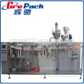 cosmetics bag pouch filling machine